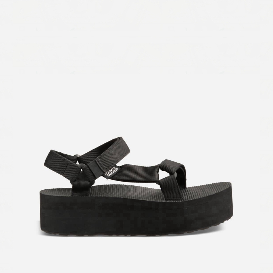 Teva Flatform Universal Platform Sandals Black | 6306197