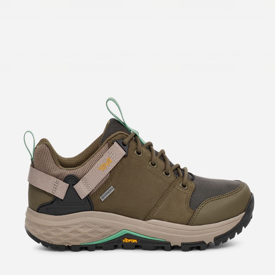 Teva Grandview Gtx Low Hiking Shoes Olive | 8826731