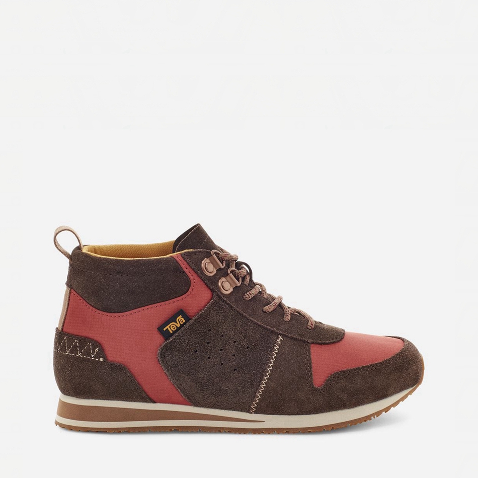 Teva Highside '84 Mid Sneakers Dark Brown | 7204232