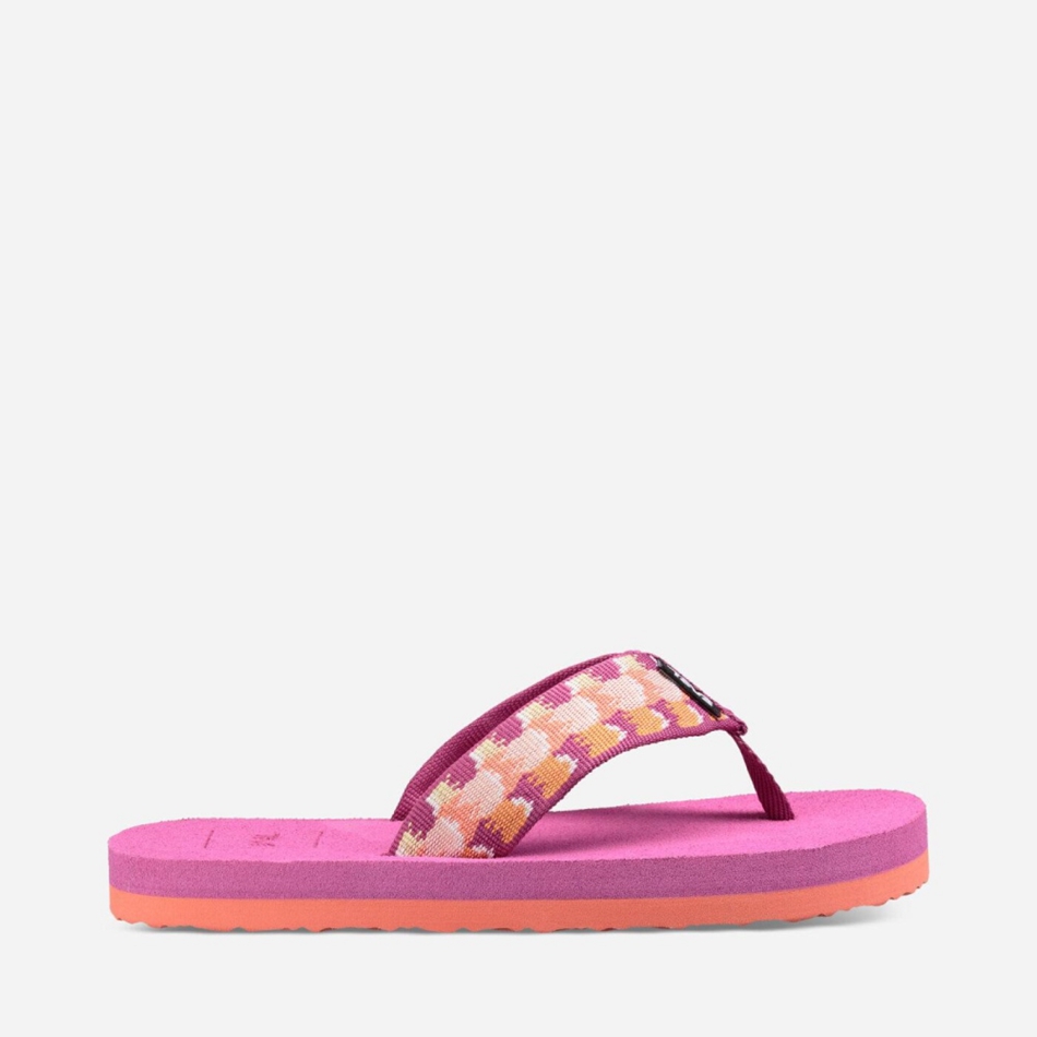 Teva Mush II Flip Flops Pink | 7643218