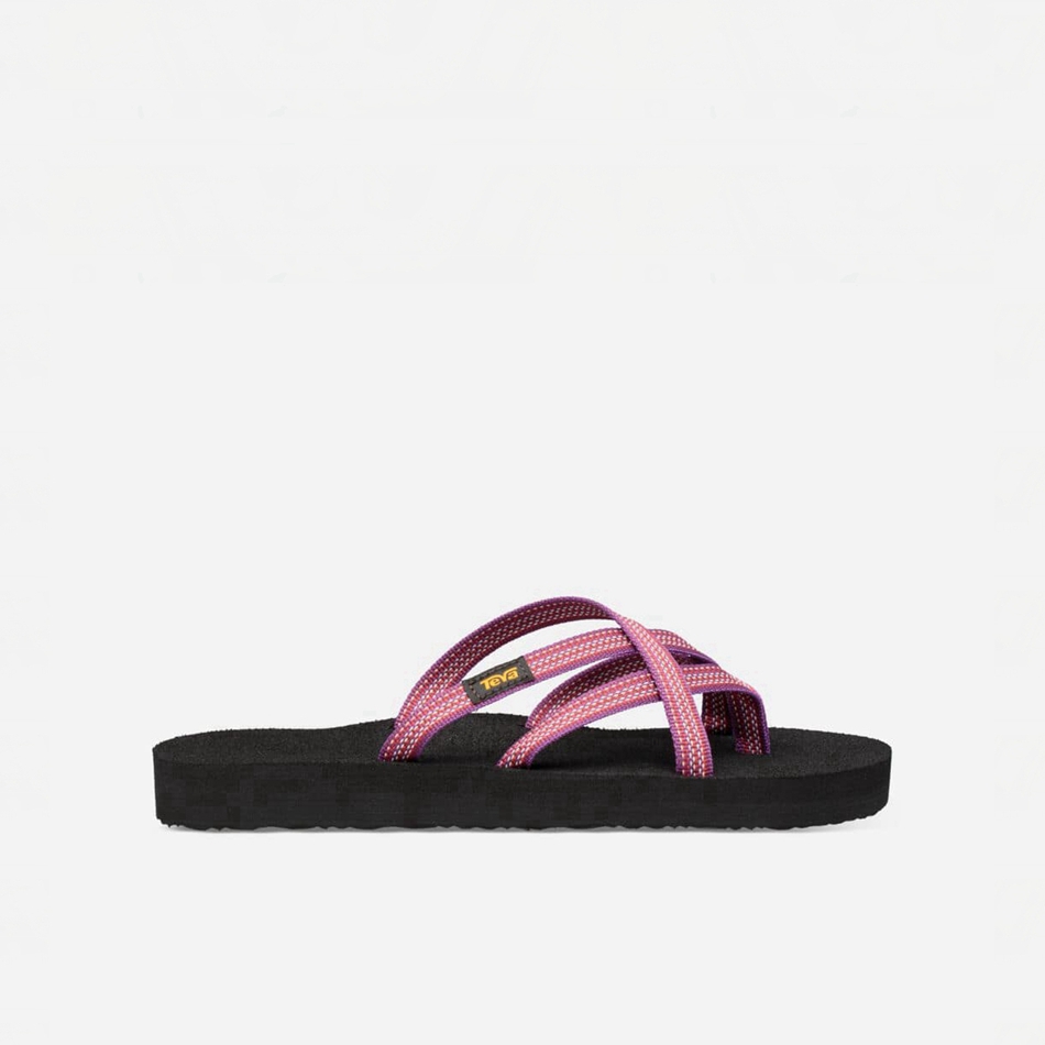 Teva Olowahu Flip Flops Pink | 5606823