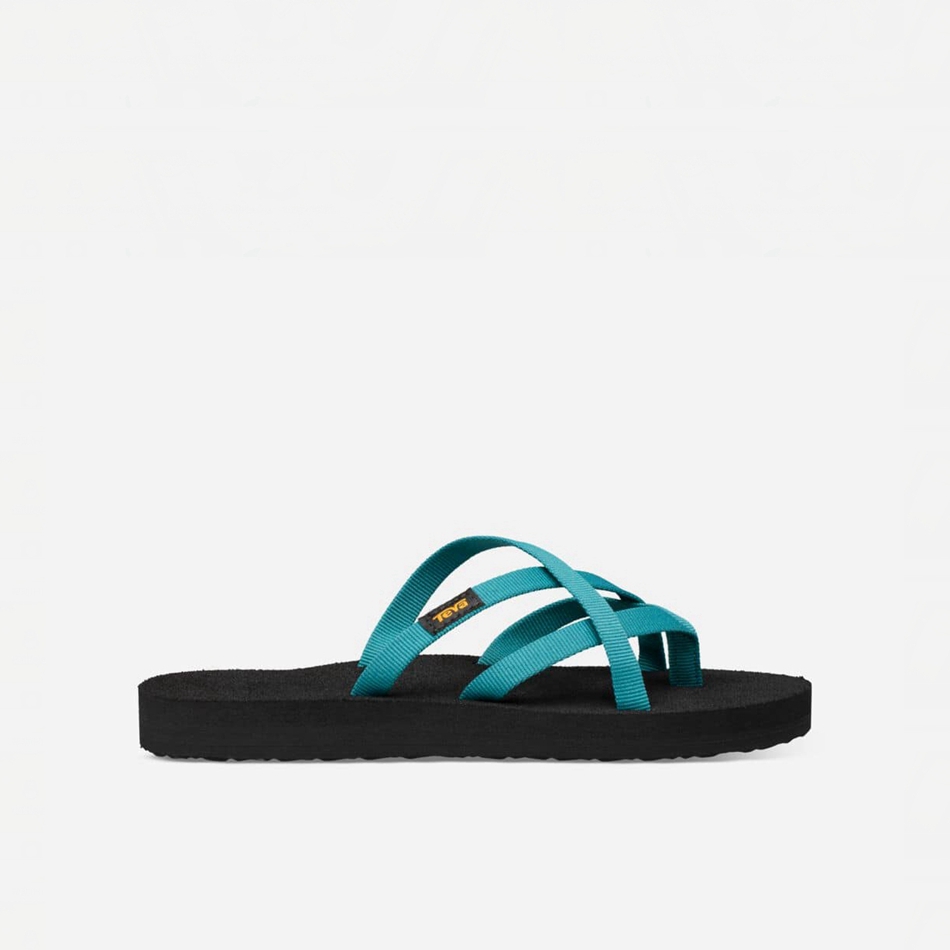 Teva Olowahu Flip Flops Turquoise | 1704450