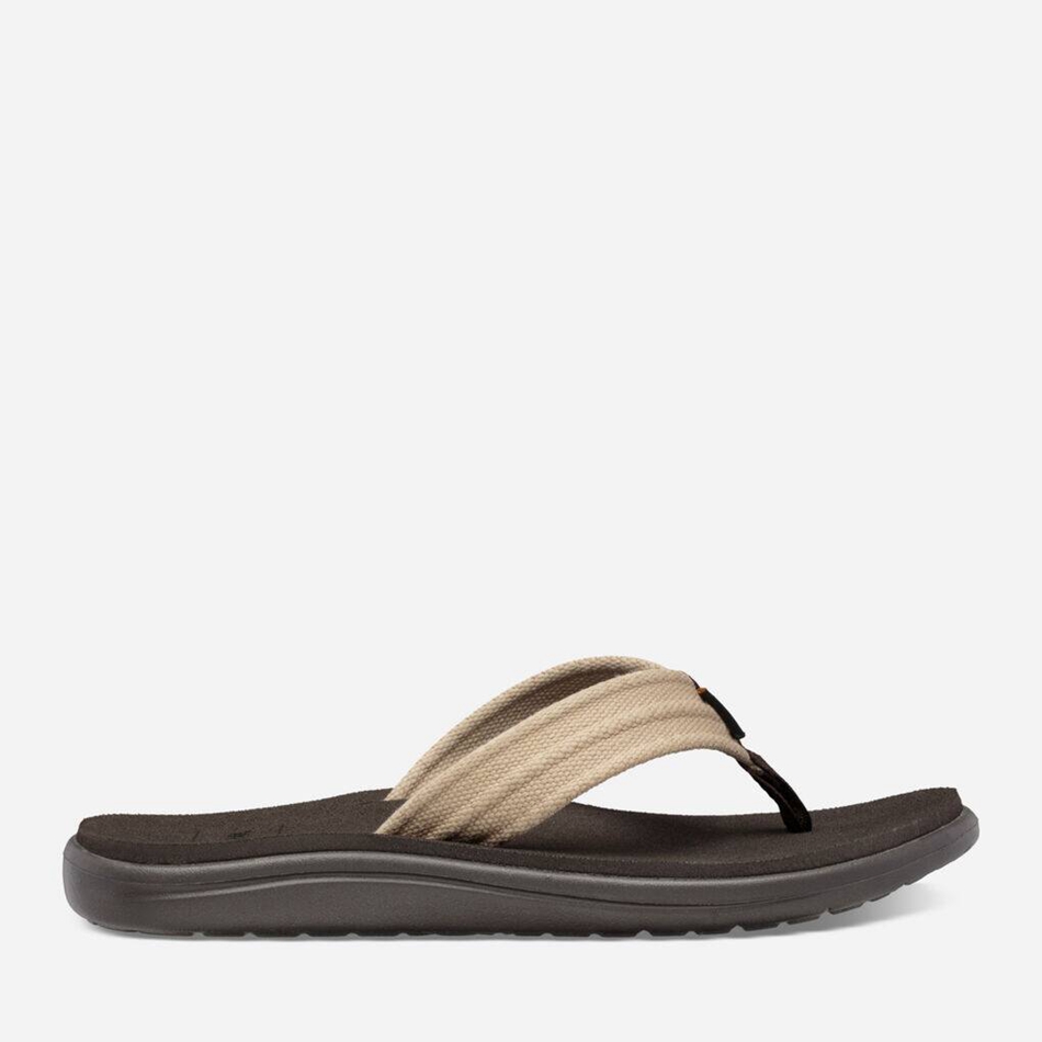 Teva Voya Flip Canvas Flip Flops Beige | 8730638