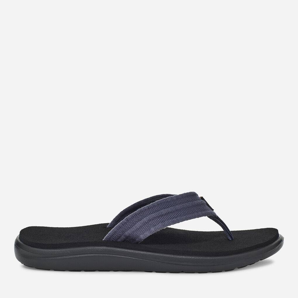 Teva Voya Flip Canvas Flip Flops Blue | 8062494