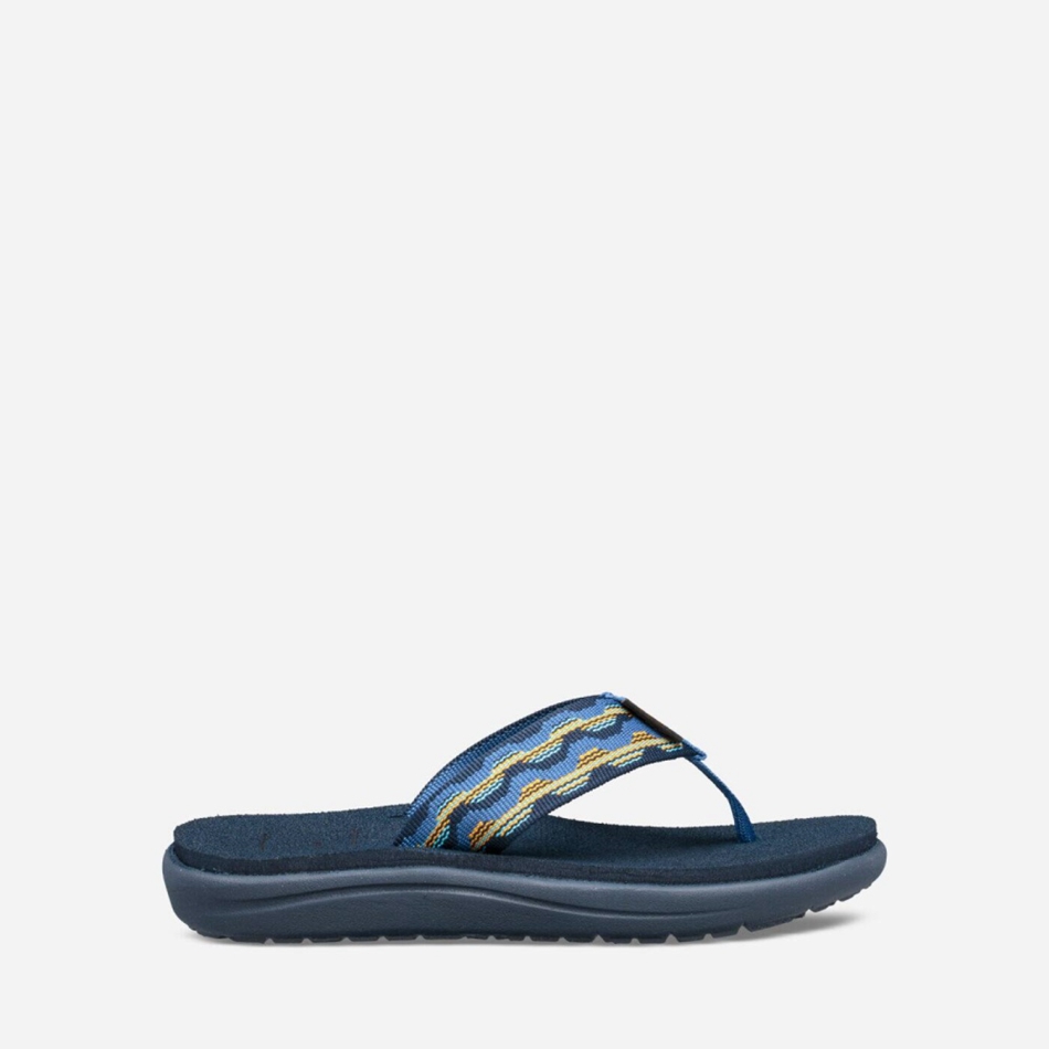 Teva Voya Flip Flops Dark Blue | 7441195